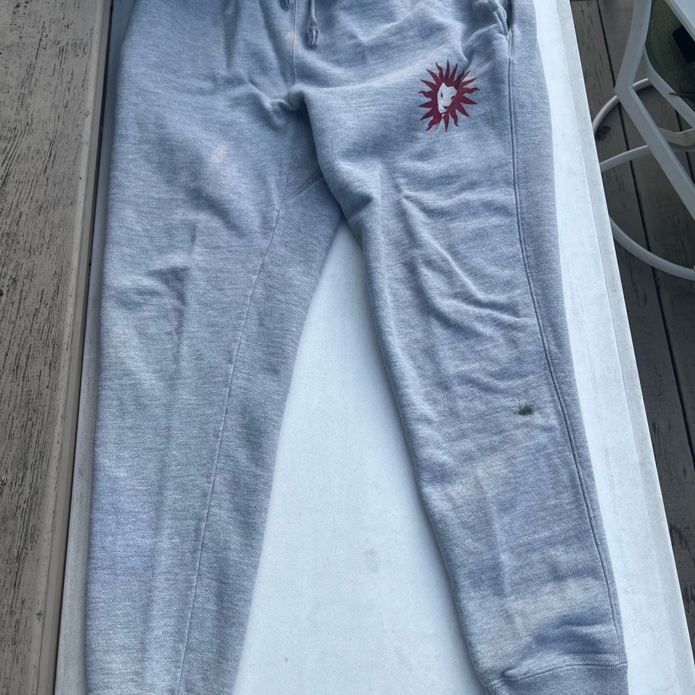grey loyola marymount joggers